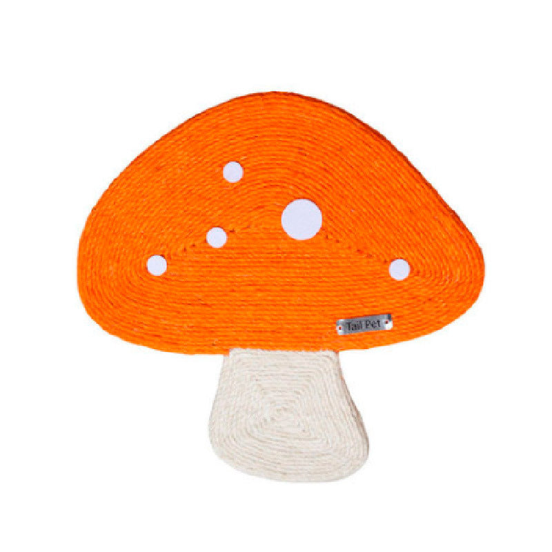 Mushroom wall scratcher, Red