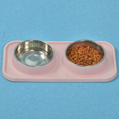 Double Cat Bowl Set, photo 1