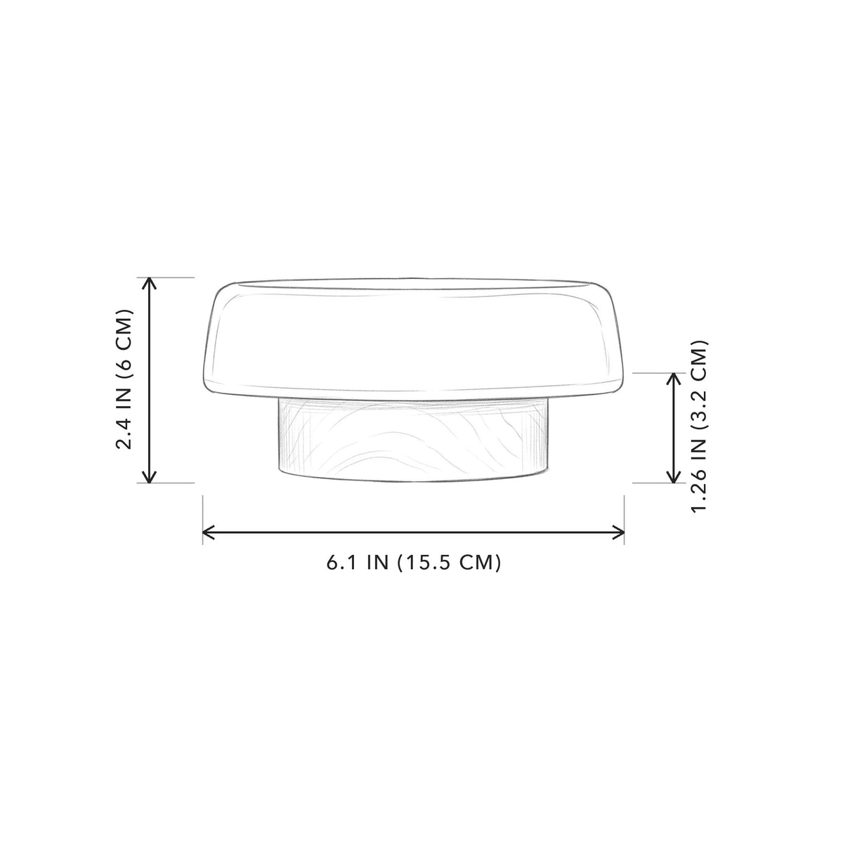Elevated Ceramic Slow Feeder Cat Bowl, sizing