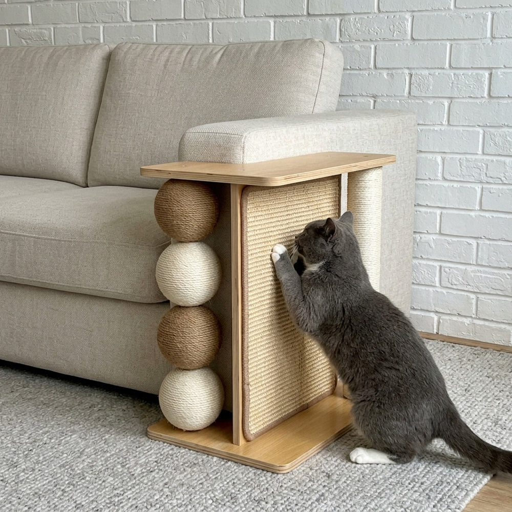 Corner Cat Scratching Post, fit linen scratch