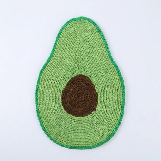 Sisal Scratcher Mat [Food Edition], Avocado