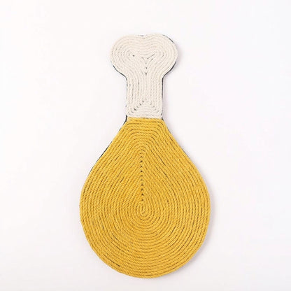 Food sisal scratcher mat, Drumstick