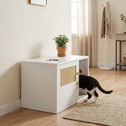 Hideaway Litter Box Furniture, hallway