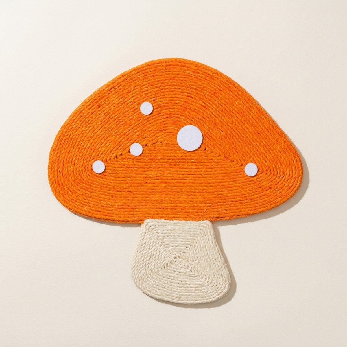 Mushroom Wall Scratcher, Red