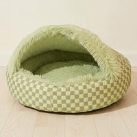 Snuggle Hooded Cat Cave Bed, hero