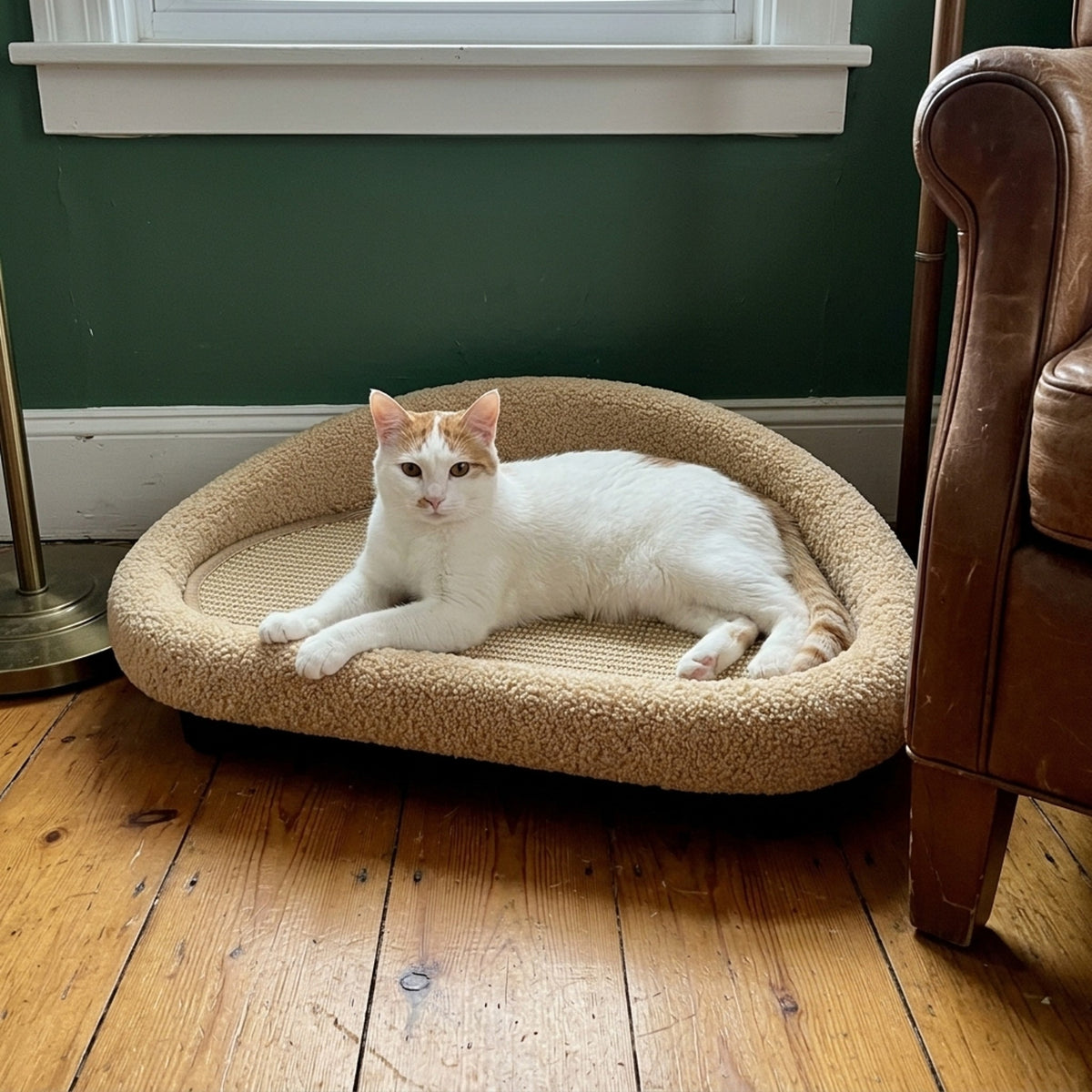 Cloud Lounger Cat Bed, reading nook van