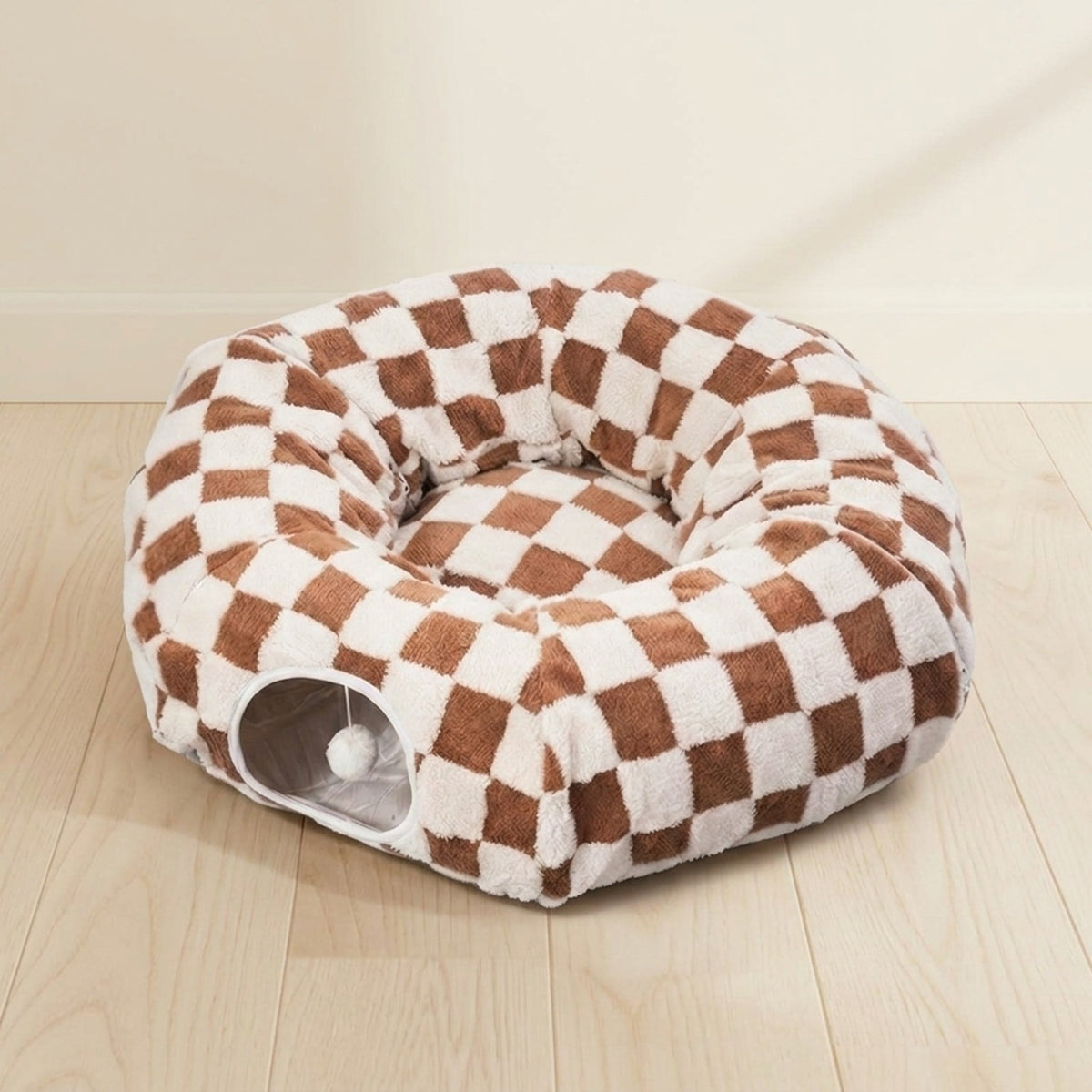 Donut Tunnel Cat Bed, hero