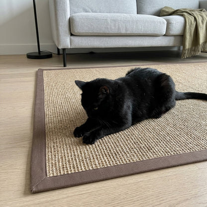 Straw Sisal Rug, 50 x 80 cm