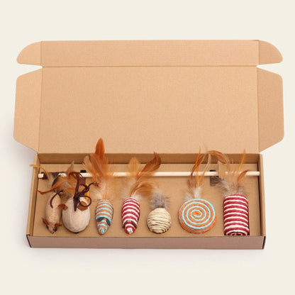 7-Piece Cat Toy Set, hero box