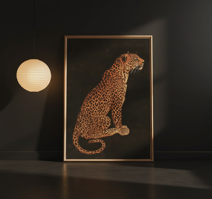 print leopard lantern standalone 10