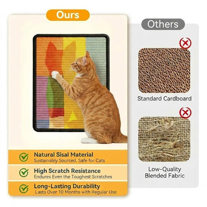 Wall cat scratcher, ours vs others