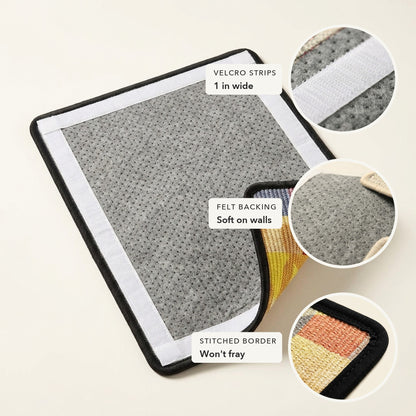 Wall cat scratcher, built to last